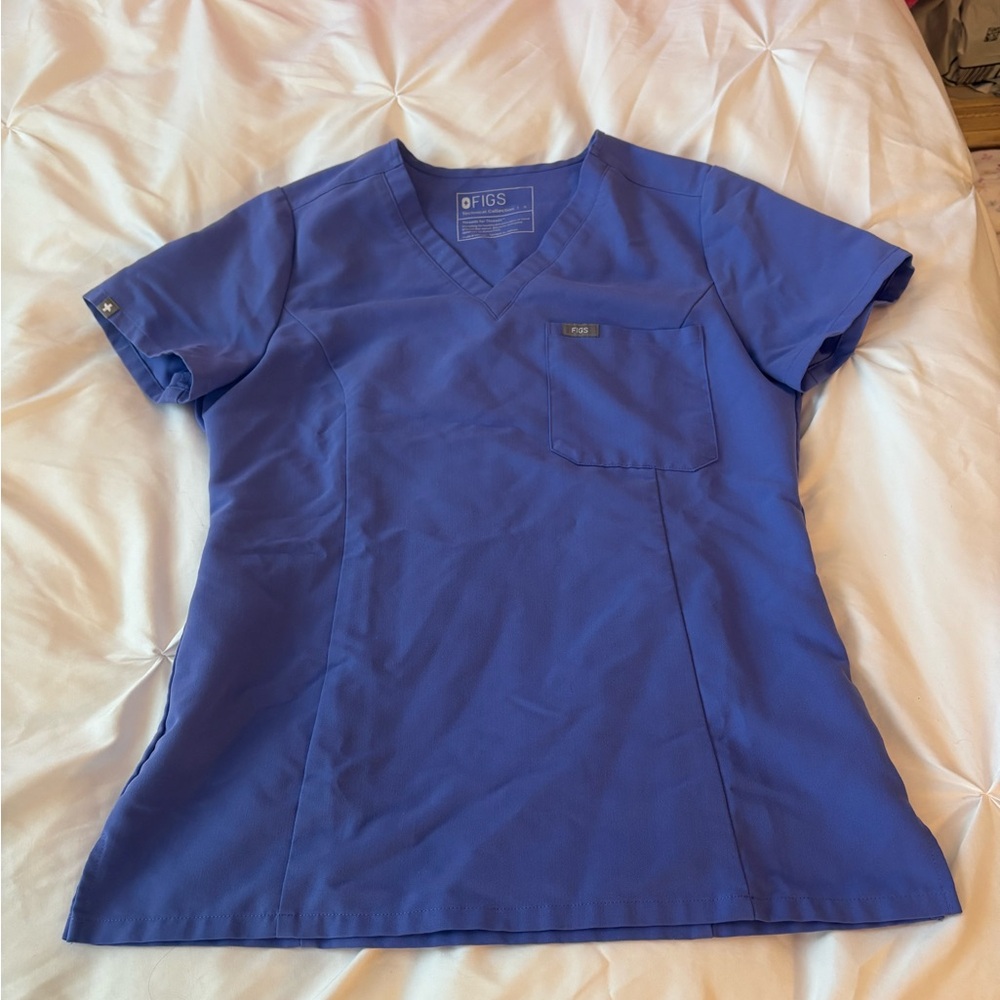 Fig’s Womens Slim Catarina One Pocket Scrub Top